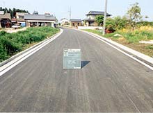 施工例（道路改良工事）